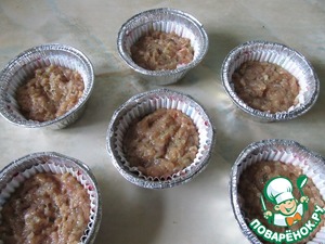 Куриные кексики с шампиньонами Куриные кексики с шампиньонами