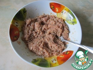 Куриные кексики с шампиньонами Куриные кексики с шампиньонами