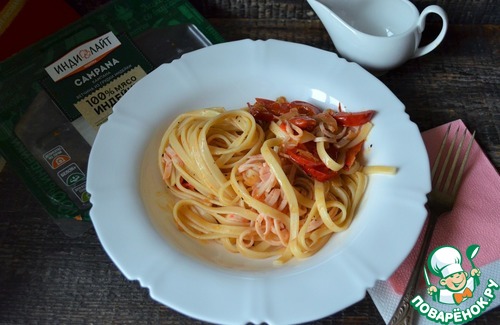 Лапша с ветчиной "Школьная кАмпания"