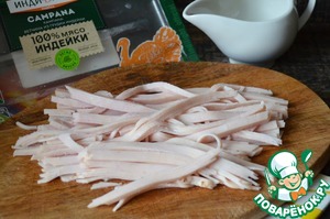 Лапша с ветчиной "Школьная кАмпания"