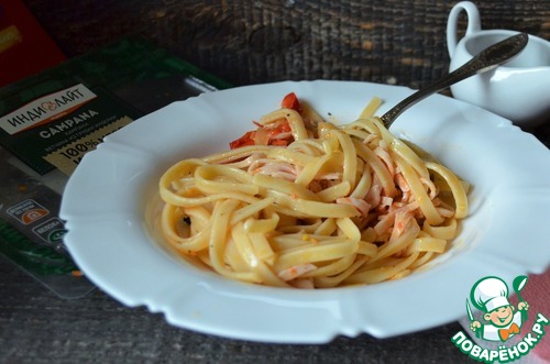 Лапша с ветчиной "Школьная кАмпания"