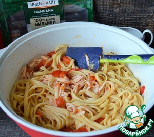 Лапша с ветчиной "Школьная кАмпания"