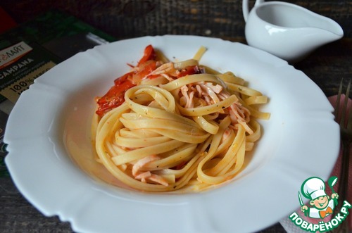 Лапша с ветчиной "Школьная кАмпания"