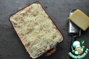 Мак-н-чиз с колбаской из индейки по-мексикански Мак-н-чиз с колбаской из индейки по-мексикански