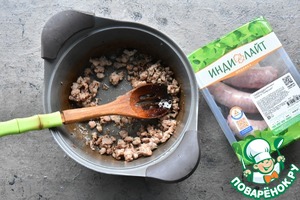 Мак-н-чиз с колбаской из индейки по-мексикански Мак-н-чиз с колбаской из индейки по-мексикански