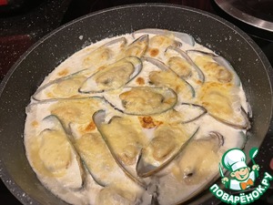 Мидии, запечённые с сыром Мидии, запечённые с сыром