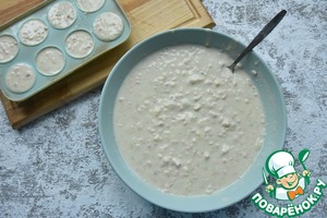 Мини пончики с колбасой и сыром Мини пончики с колбасой и сыром