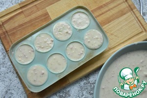 Мини пончики с колбасой и сыром Мини пончики с колбасой и сыром