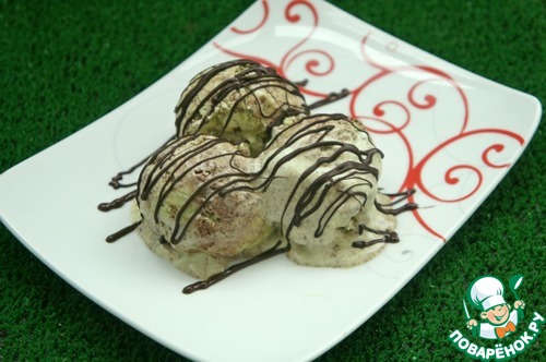 Мятное семифредо с шоколадом Мятное семифредо с шоколадом