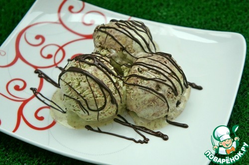 Мятное семифредо с шоколадом Мятное семифредо с шоколадом