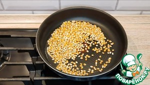 Попкорн соленый на сковороде Попкорн соленый на сковороде