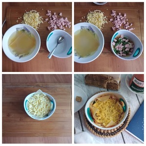 Порционная "лазанья" на завтрак из СВЧ