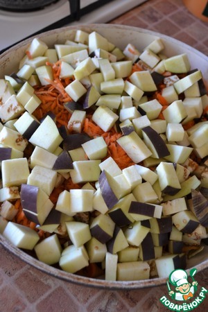 Пшено с овощами и творогом