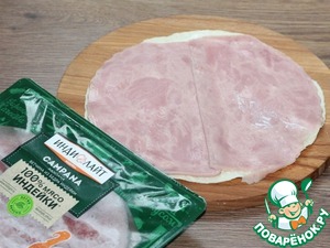 Рогалики с ветчиной, сыром и крабовыми палочками Рогалики с ветчиной, сыром и крабовыми палочками