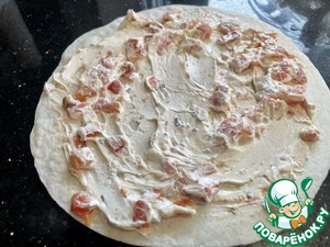 Ролл с ветчиной и сыром Ролл с ветчиной и сыром