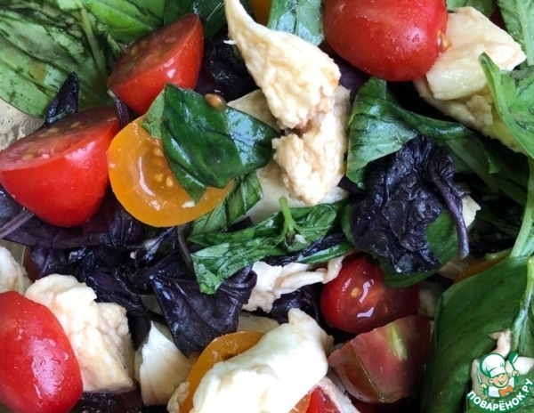 Салат "Не капрезе"