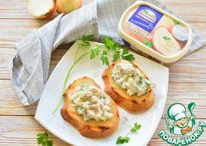 Сендвич с острым креветочным сыром Сендвич с острым креветочным сыром