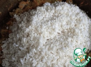 "Школьный плов" с индейкой