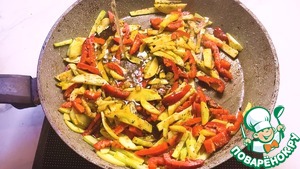 Скрэмбл с овощами Скрэмбл с овощами