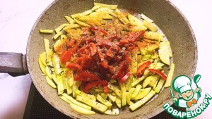 Скрэмбл с овощами Скрэмбл с овощами