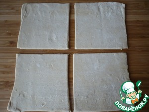 Слоечки "Конфетки" с сосисками в школу Слоечки "Конфетки" с сосисками в школу