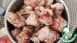 Сочный свиной шашлык из шеи