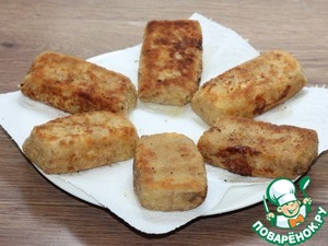 Сосиски с сыром в рисовой шубке Сосиски с сыром в рисовой шубке
