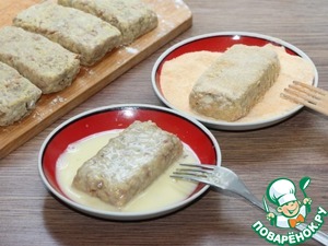 Сосиски с сыром в рисовой шубке Сосиски с сыром в рисовой шубке