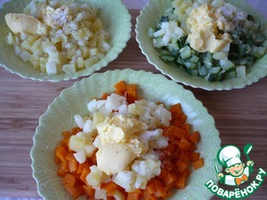 Запеканка из овощного пюре с сосисками Запеканка из овощного пюре с сосисками