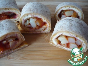 Завтрак из бекона и яичницы