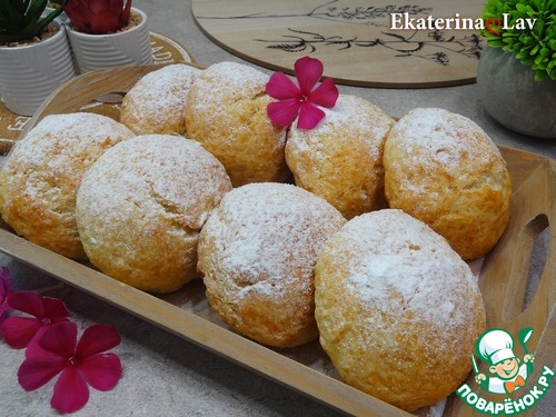Творожные булочки на скорую руку
