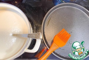 Блины с творогом и конфитюром Блины с творогом и конфитюром