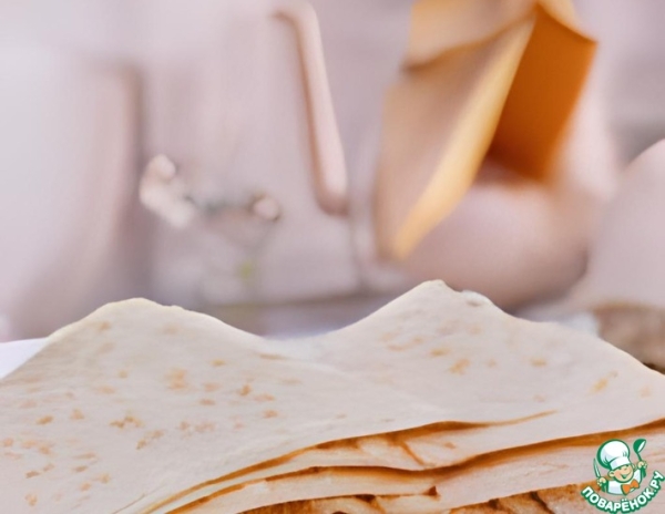 Юфка, венгерская тортилья Юфка, венгерская тортилья