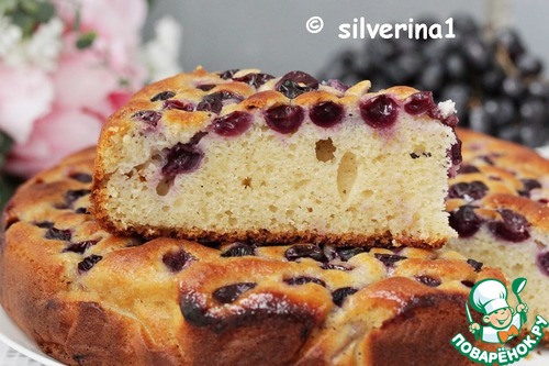 Пирог с виноградом Пирог с виноградом