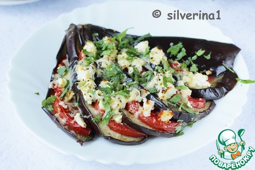 Баклажаны с томатами и сыром Баклажаны с томатами и сыром