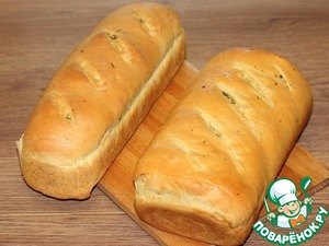 Пряный хлеб с хрустящей корочкой