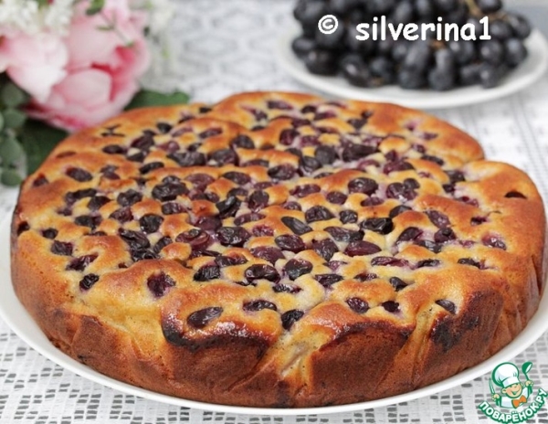 Пирог с виноградом Пирог с виноградом