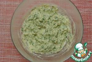 Драники с малосольной форелью Драники с малосольной форелью