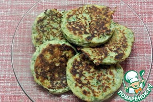 Драники с малосольной форелью Драники с малосольной форелью