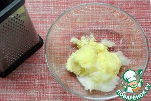 Драники с малосольной форелью Драники с малосольной форелью