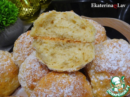 Творожные булочки на скорую руку