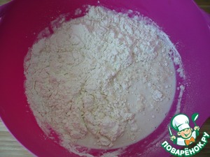 Разборный пирог с сосисками "Индилайт"