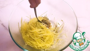 Китайский салат из сырой картошки Китайский салат из сырой картошки