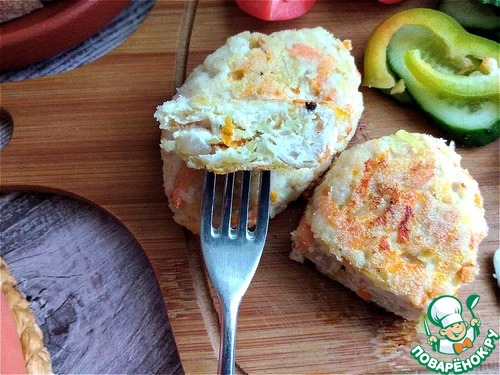 Котлеты курино-овощные Котлеты курино-овощные