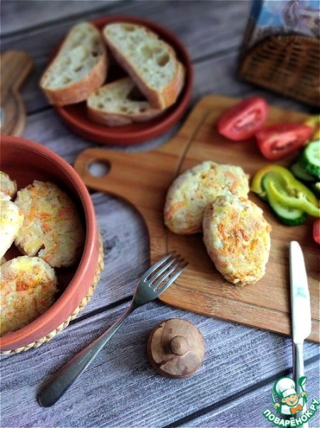Котлеты курино-овощные Котлеты курино-овощные