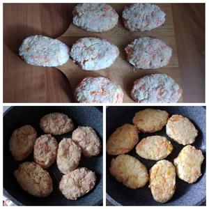 Котлеты курино-овощные Котлеты курино-овощные