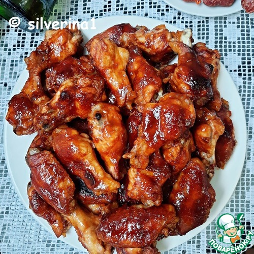 Крылышки в острой томатной глазури Крылышки в острой томатной глазури