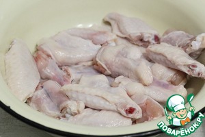 Крылышки в острой томатной глазури Крылышки в острой томатной глазури