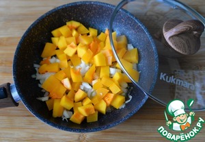 Куриная грудка с тыквой