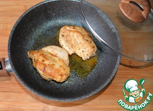 Куриная грудка с тыквой